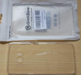 GeekZone Galaxy S8 Slim Fit Crystal Clear Case