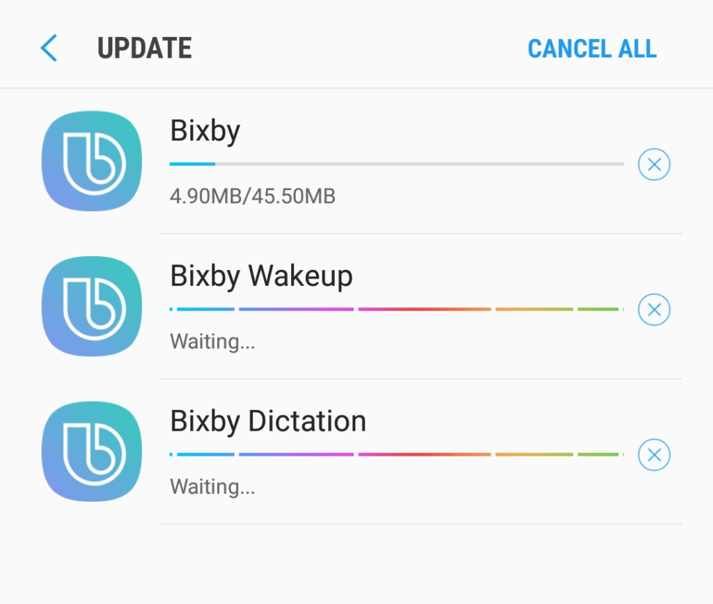 Bixby Voice downloaded but nowhere to be found