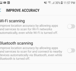 Samsung Galaxy WiFi Keeps Turning On and Off Automatically