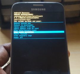 Fix Samsung Galaxy S6 that is frozen and became unresponsive