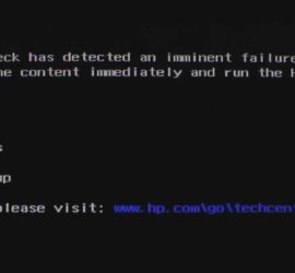 Smart Hard Disk Error