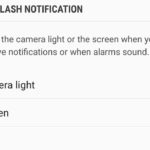 Enable Flash Notifications Galaxy S8