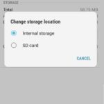 How to Change Storage Location To Internal Memory or SD Card Galaxy S8