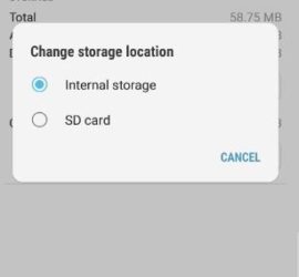 How to Change Storage Location To Internal Memory or SD Card