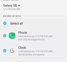 How to Restore text Messages Galaxy S8