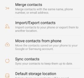 How to Merge Multiple Duplicate Contacts into one on Samsung Galaxy S8