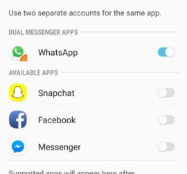 Install two Whatsapp on the same phone