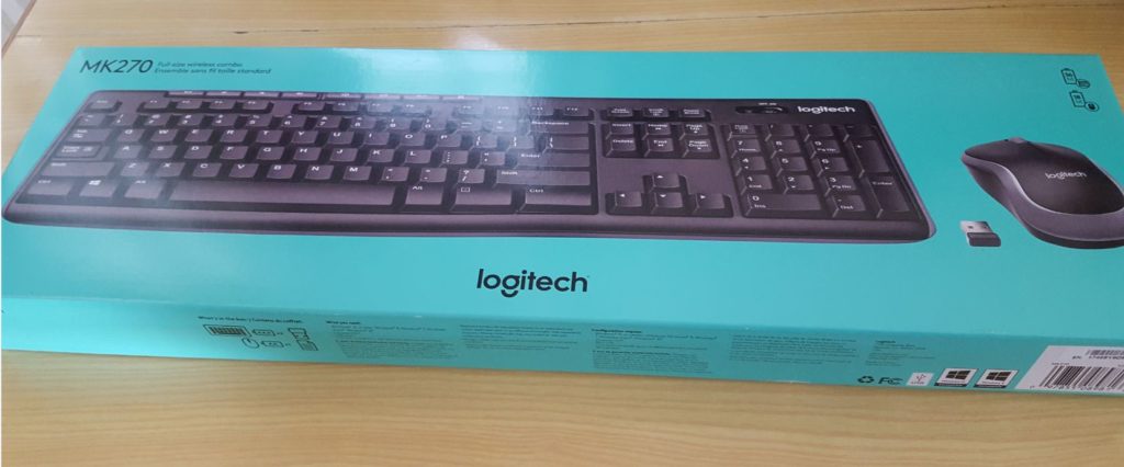 Logitech MK270 Wireless Keyboard and Mouse Combo