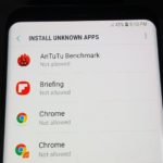 Galaxy S9 Unknown Sources missing new location