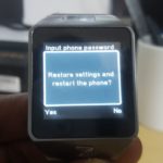 How to factory Reset or Restore Factory settings to the DZ09 Smartwatch