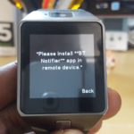 Please install BT notifier app in remote device Fix for Chinese Smartwatch