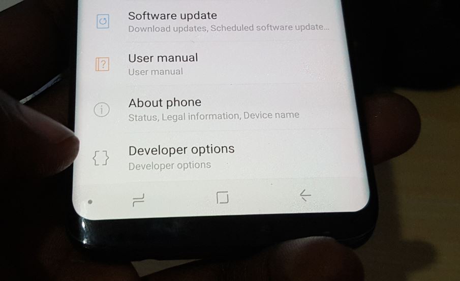 How to Enable or Disable Developer Options on Galaxy S8