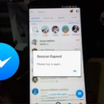 Fix Session Expired Error on Facebook Messenger Android