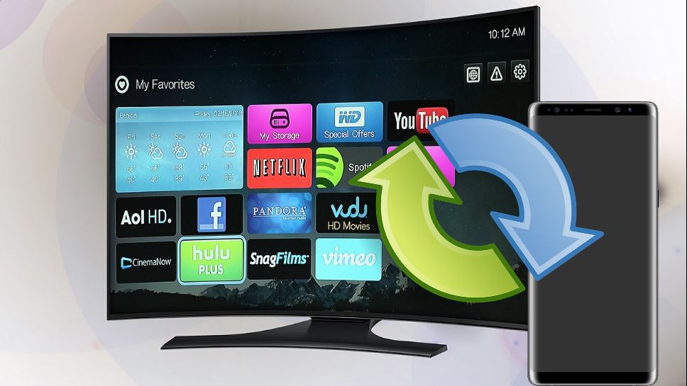 How to Screen Mirror to Smart TV Galaxy S8 and S9