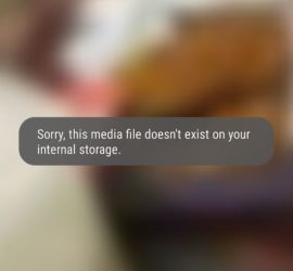 sorry this media file doesn't exist on your internal storage whatsapp