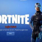 Fortnite Login Error Fix