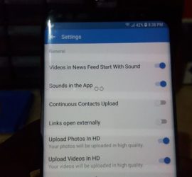 Stop Facebook Video Autoplay Android