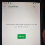 Fix Authentication is Required You need to sign into your Google Account in Google Play Store