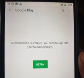 Fix Authentication is Required You need to sign into your Google Account
