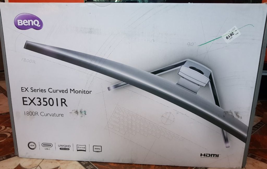 BenQ EX3501R Ultrawide Curved Monitor