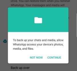 How To Fix Whatsapp Backup Problem