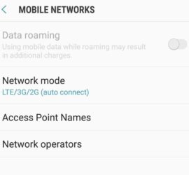 How to switch between LTE/3G/4G