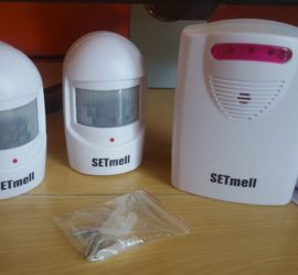 SETmell Wireless Home Security Driveway Alarm and Doorbell