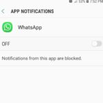 Not receiving Whatsapp Notifications Problem Fix