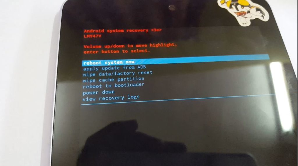 How to Hard Reset the Nexus 7