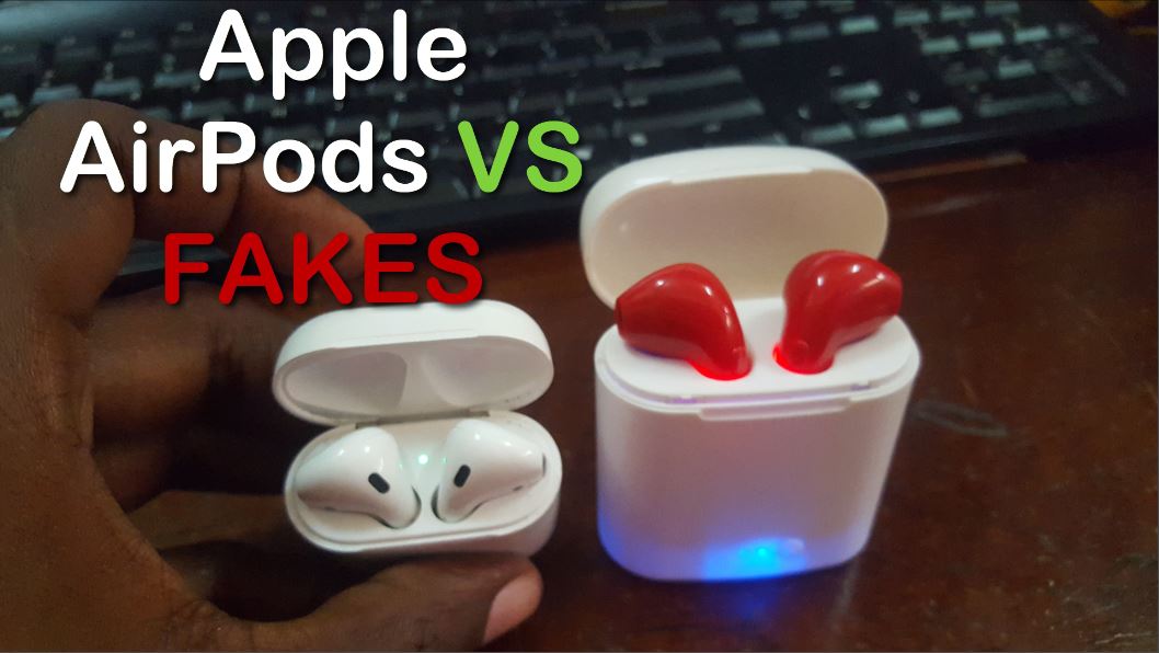 Apple Airpods VS Fakes