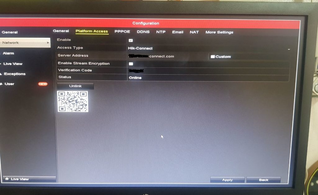 HIKVISION DVR not connecting to the Internet