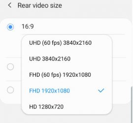 How to Record in UHD 60 fps Galaxy S10