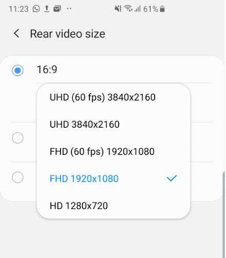 How to Record in UHD 60 fps Galaxy S10