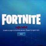 Fortnite Login Failed or Server Unable to Login After Update