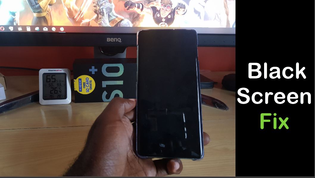 Galaxy S10 and S10 Plus Black Screen Fix