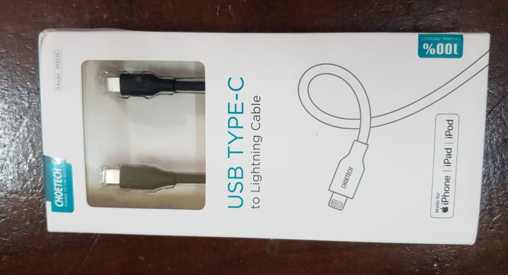 ChoeTech USB Type-C to Lightning Cable
