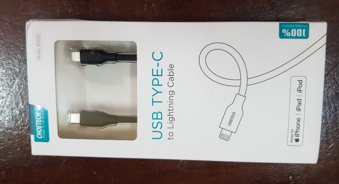 ChoeTech USB Type-C to Lightning Cable Review