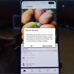 Instagram Link not Allowed Problem Fix