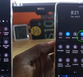 Galaxy S10 how to Auto Rotate Screen