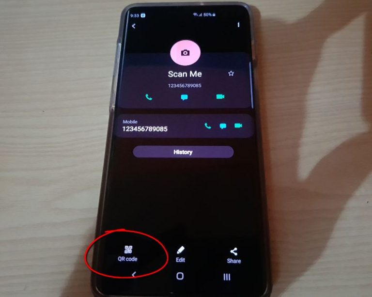 qr code scanner samsung s10