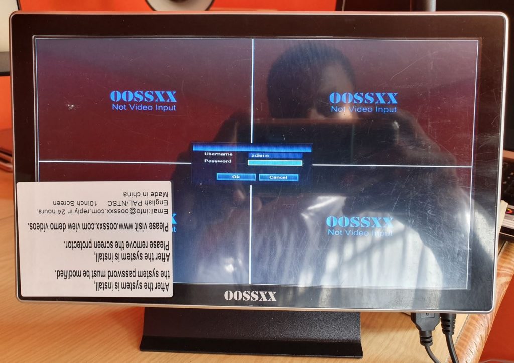 OOSSXX Professional Wireless Security Camera 