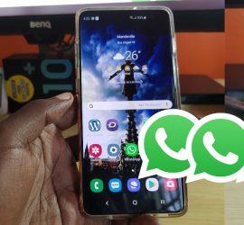 Install Triple Whatsapp Messenger on Galaxy S10 devices