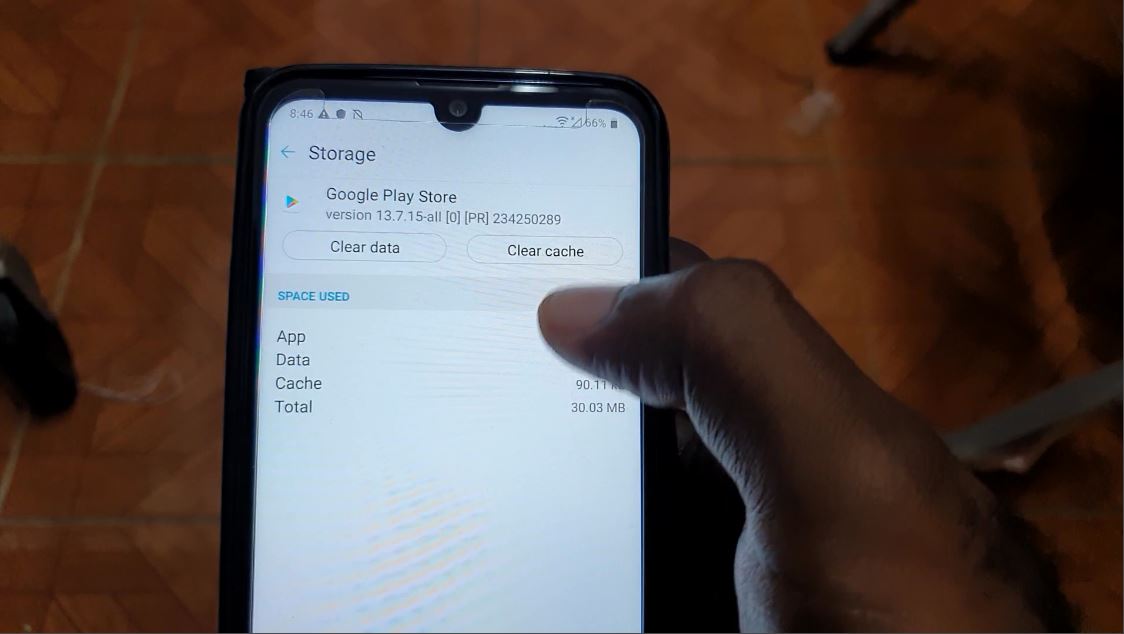 How to clear Cache and App Data on the LG K50