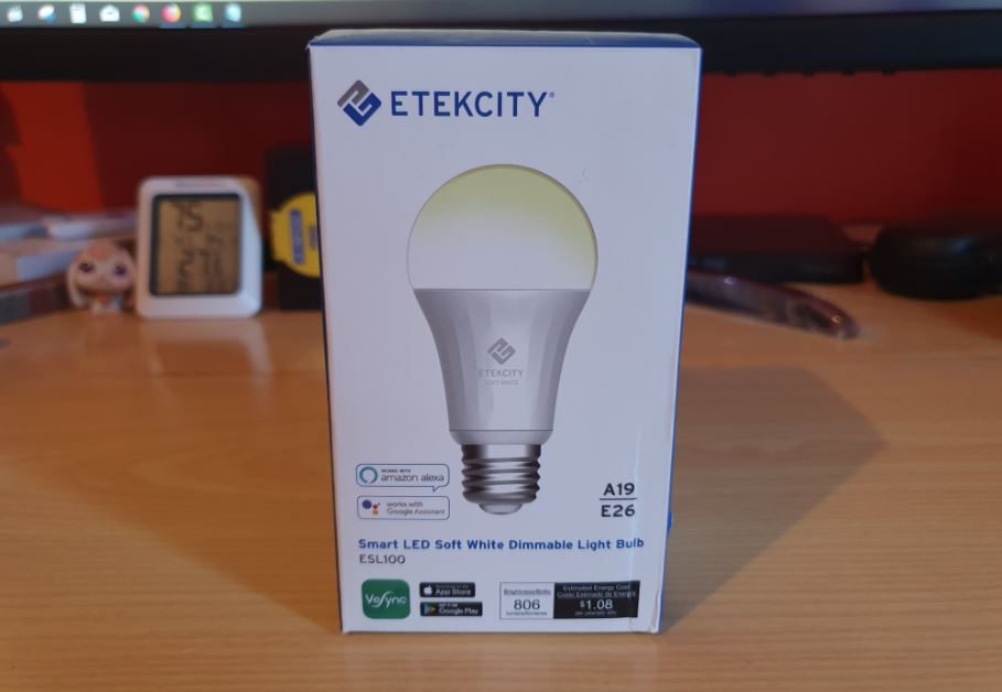 Easy Setup Schedule No Hub Required Work with Alexa 806LM A19 E26 2700K Etekcity Smart Light WiFi Dimmable Soft White LED Bulbs UL Listed 60W Equivalent Google Home and IFTTT 