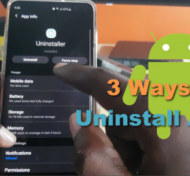 How to Uninstall Apps Android