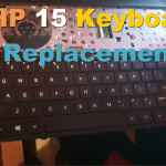 How to Replace the Keyboard on a HP 15 Laptop?