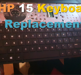 How to Replace the Keyboard on a HP 15 Laptop