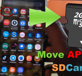 How to move Apps to SD card Samsung Galaxy S10