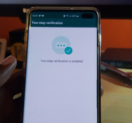 How to Enable Two Step Verification on Whatsapp