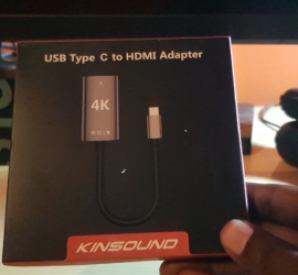 KINSOUND USB Type C to HDMI Adapter Cable 4K